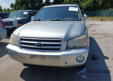 2003 Toyota Highlander Limited V6 из США, поврежденный, VIN JTEHF21AX30111675